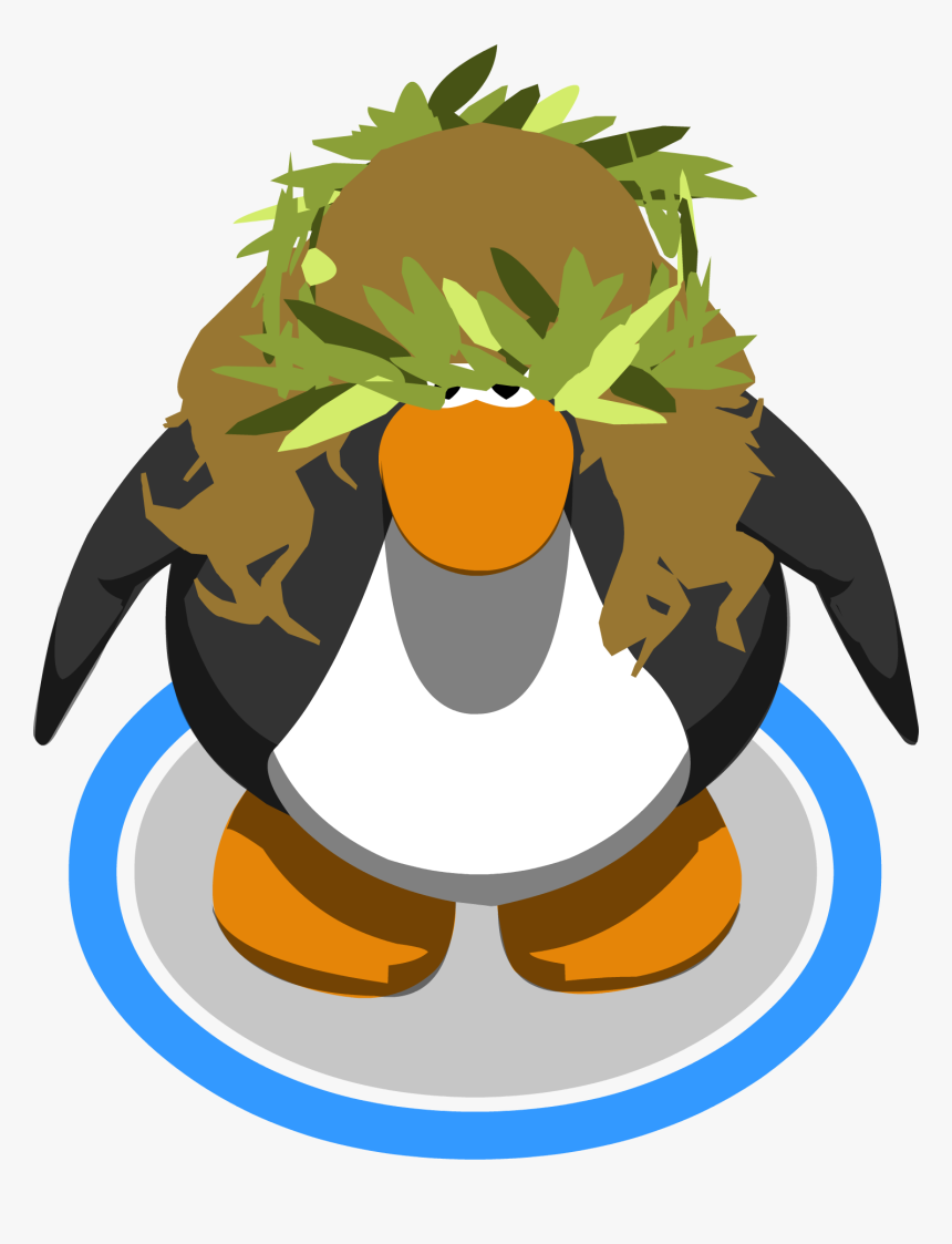 The Melon Head In-game - Club Penguin Kermit Costume, HD Png Download, Free Download