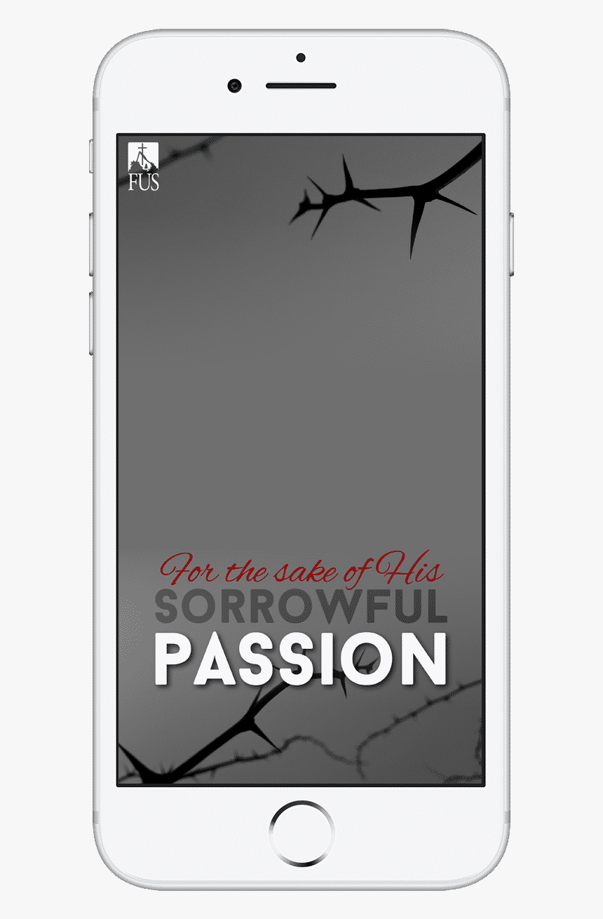 Lockscreen With Grey Thorns In Background In Phone - Poster, HD Png Download, Free Download