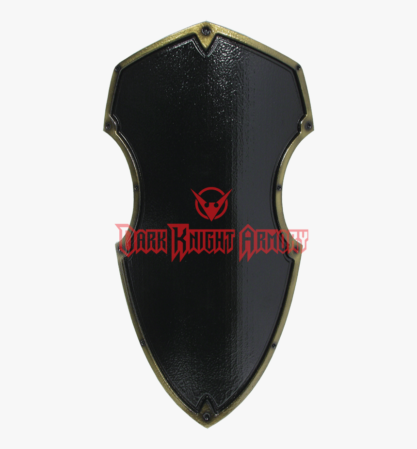 Medieval Hochritter Larp Shield In Black - Emblem, HD Png Download, Free Download