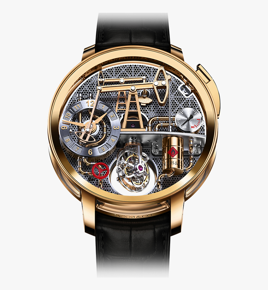 Jacob And Co Oil Pump Watch, HD Png Download, Free Download