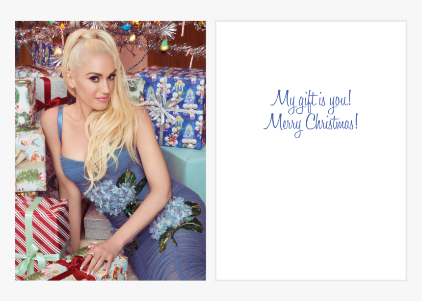 Gwen Stefani Png Transparent Images - Gwen Stefani Vinyl You Make It Feel Like Christmas, Png Download, Free Download