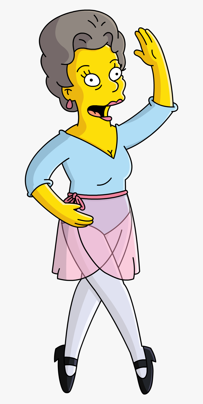 Transparent Gabriella Wilde Png - Los Simpson Vicki Valentine, Png Download, Free Download