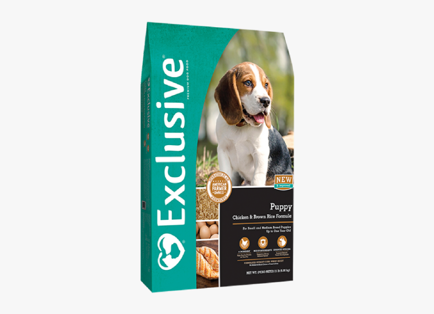 Exclusive Puppy Food Chicken & Rice Formula - Exclusive Lamb And Rice Dog Food, HD Png Download, Free Download