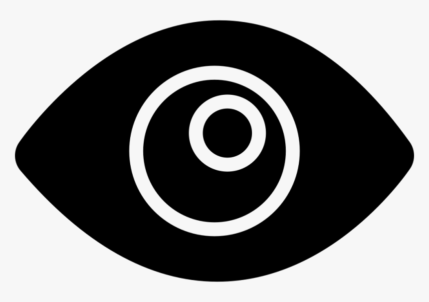 Eye With Pupil - Circle, HD Png Download, Free Download