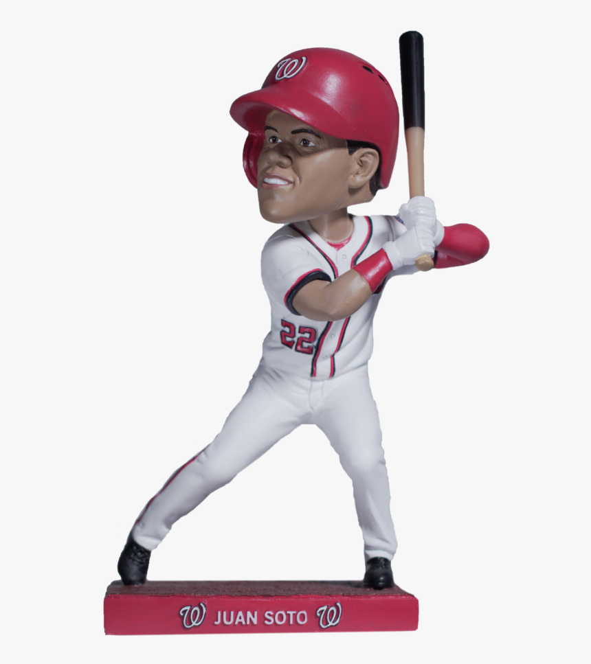 A Juan Soto Bobblehead Presented By M&m’s Will Be Given - Obi Sean Kenobi Bobblehead, HD Png Download, Free Download
