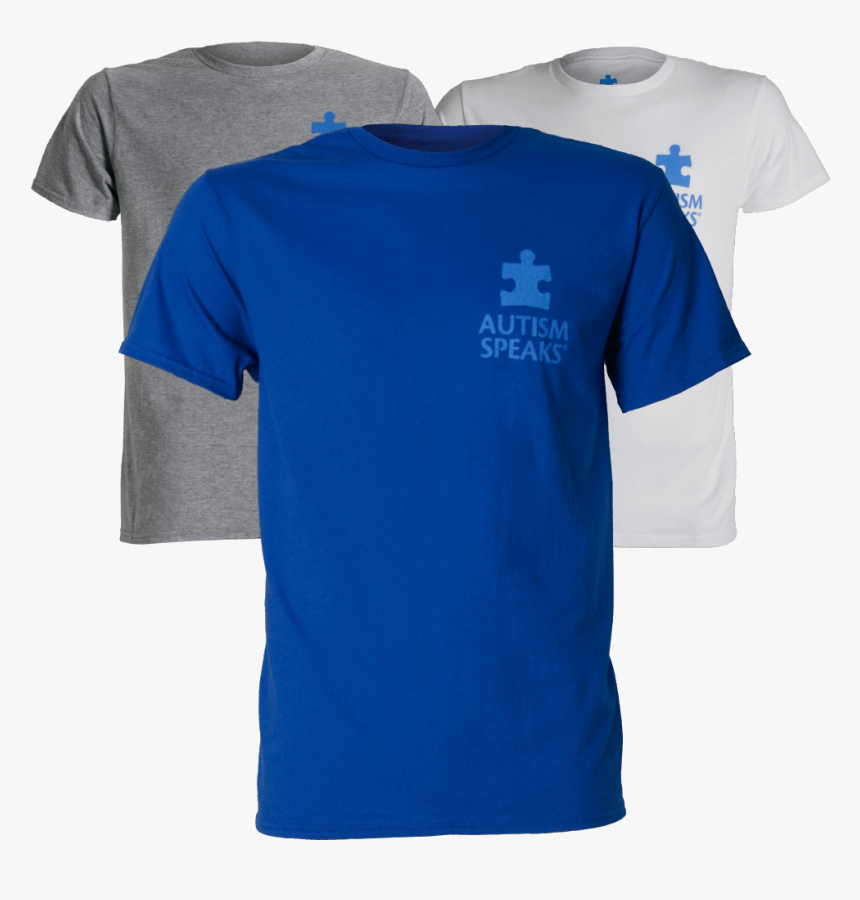 Autism Speaks T Shirt Cotton Tee, Tshirt, T Shirt, - Active Shirt, HD Png Download, Free Download