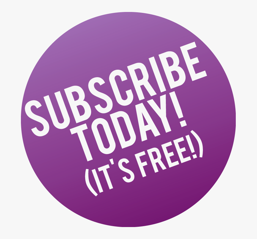 Purple Subscribe Png , Png Download - Circle, Transparent Png, Free Download