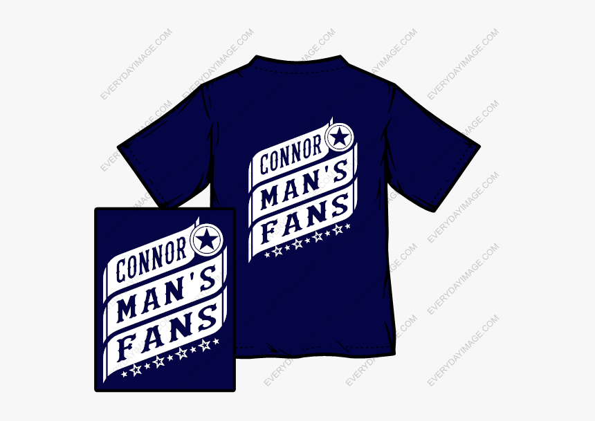 Connor Man"s Fans Shirt - Active Shirt, HD Png Download, Free Download