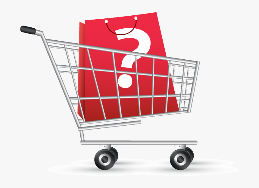 Marketplace Shopping Cart Graphic With Bag Inside - Shopping Cart With Bags Png, Transparent Png, Free Download