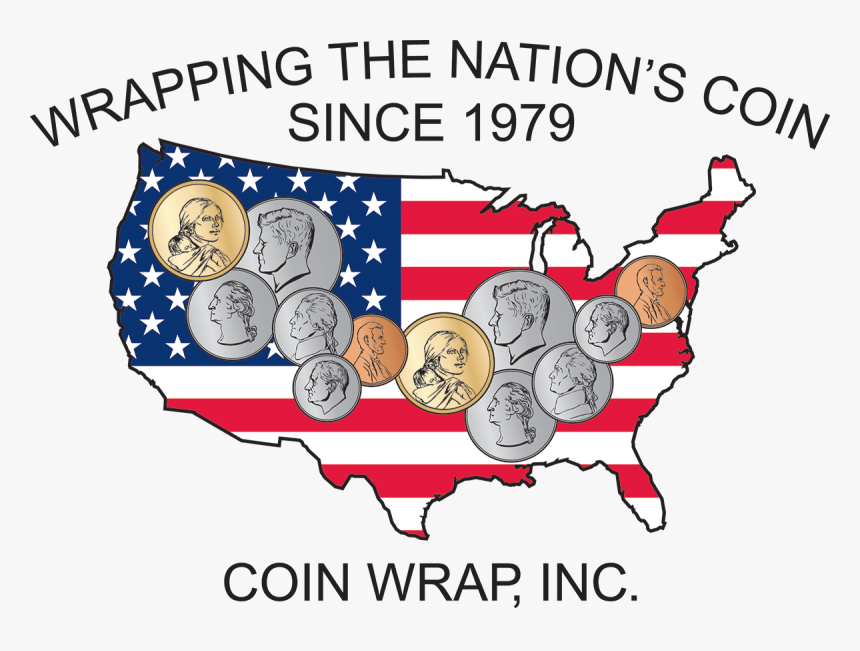 Coin Wrap Logo Png - Map Of Usa To Mexico, Transparent Png, Free Download