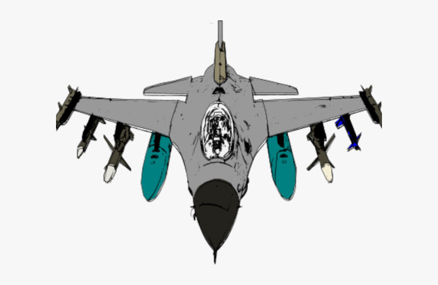 Jet Fighter Clipart Fighter Aircraft - Fighter Jet Vector Art, HD Png Download, Free Download