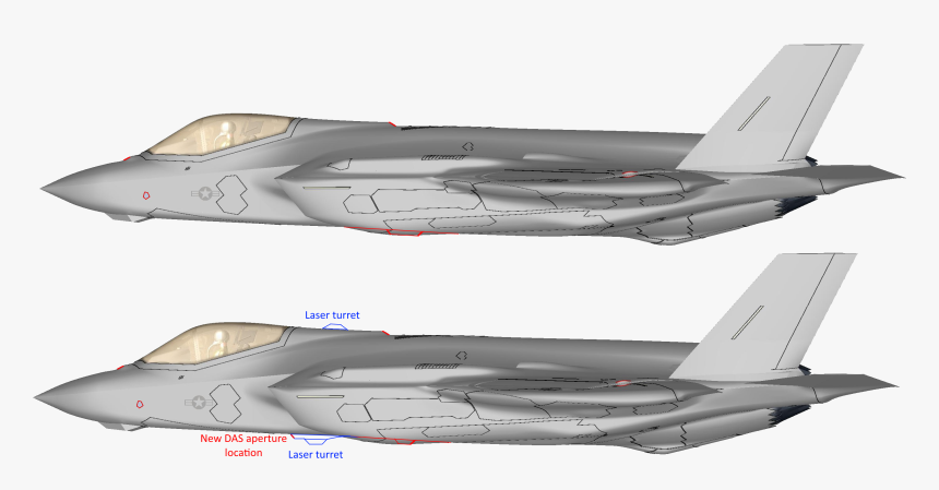 F22 Fighter Jet Side View, HD Png Download, Free Download