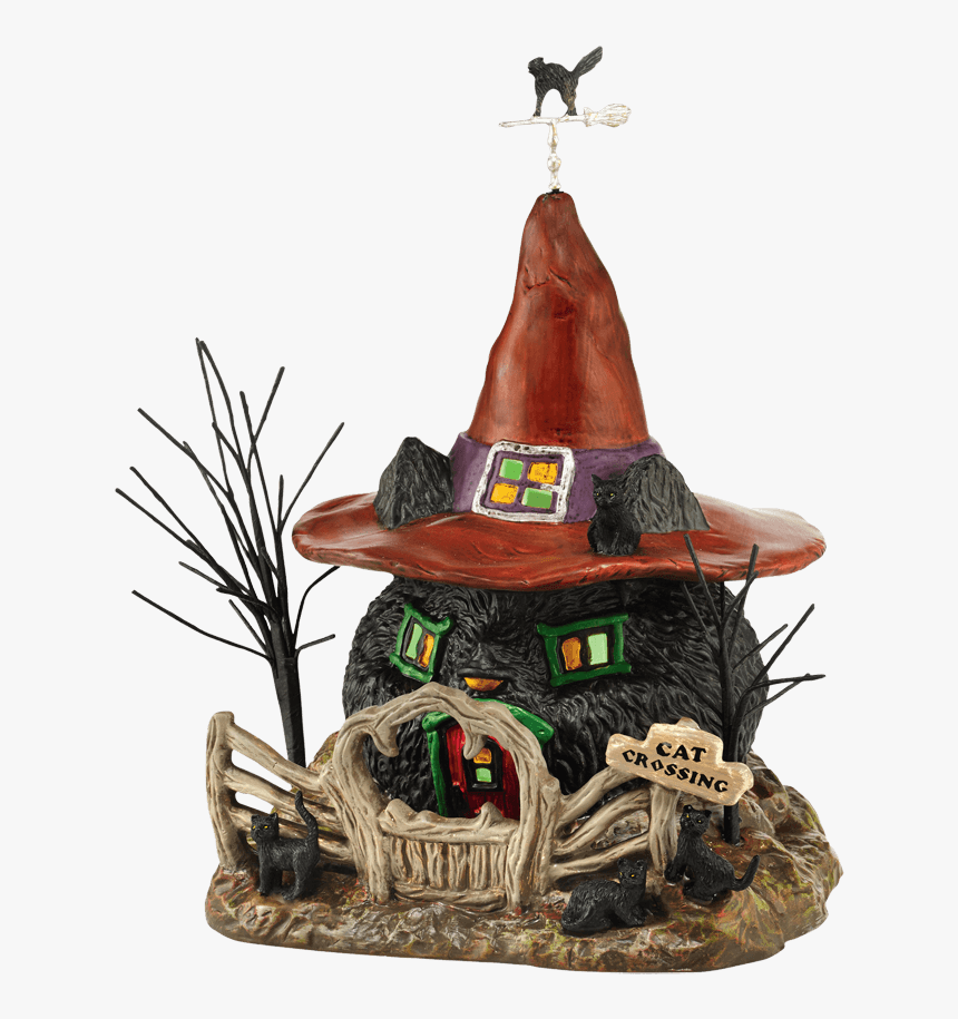 Black Cat Shack - Department 56, HD Png Download, Free Download