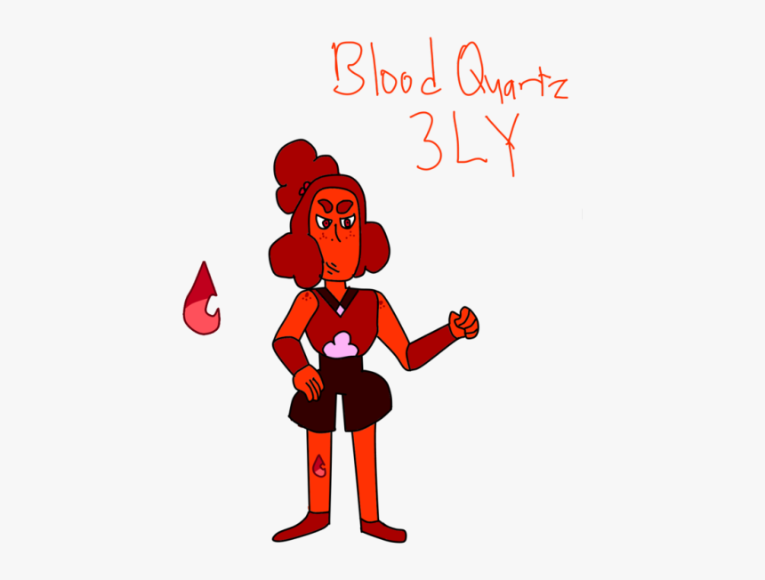 “ Blood Quartz Cut 3ly For @gaartes
ely Is Your Typical - Cartoon, HD Png Download, Free Download