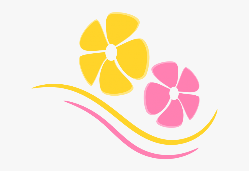 Transparent Flower Logo Png - Tropical Element Png, Png Download, Free Download