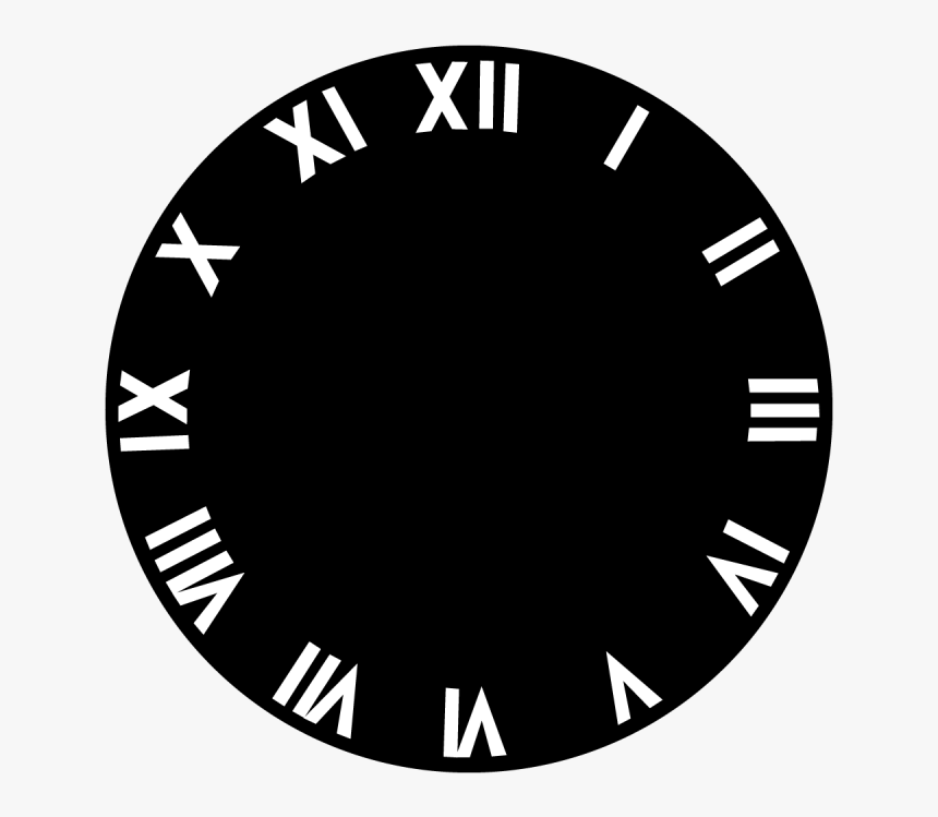 Clock With Roman Numeral, HD Png Download, Free Download