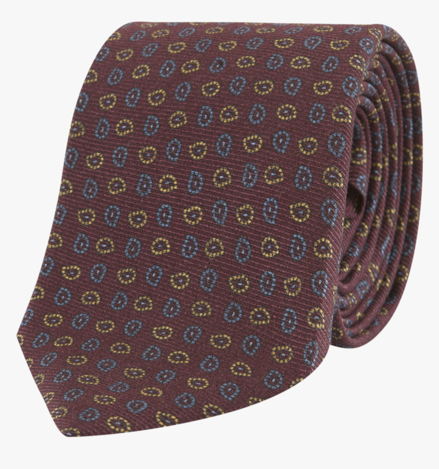 Burgundy Paisley Print Silk Tie"
 Title="burgundy Paisley - Paisley, HD Png Download, Free Download