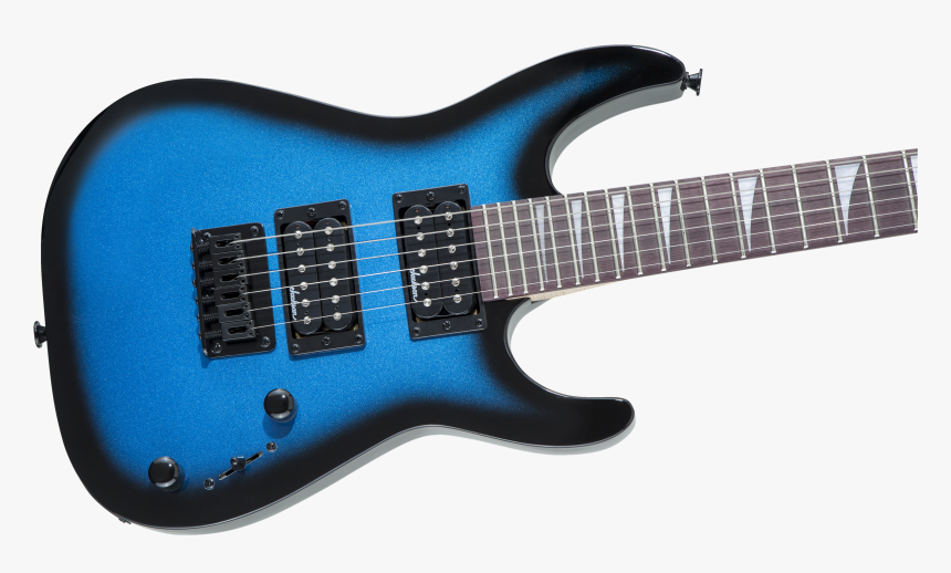 Jackson Js1x Dk Dinky Minion Blue Burst - Charvel Super Stock Model 1888, HD Png Download, Free Download