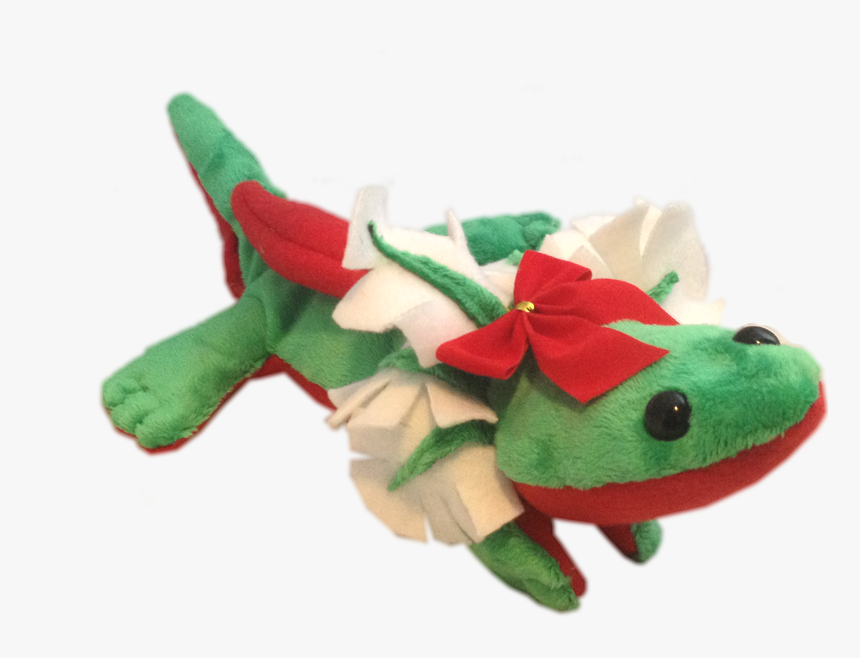 Christmas Axolotl Plush - Plush, HD Png Download, Free Download