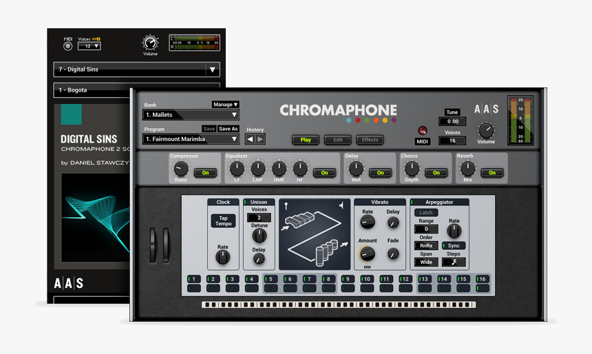 Aas Digital Sins - Chromaphone 2, HD Png Download, Free Download