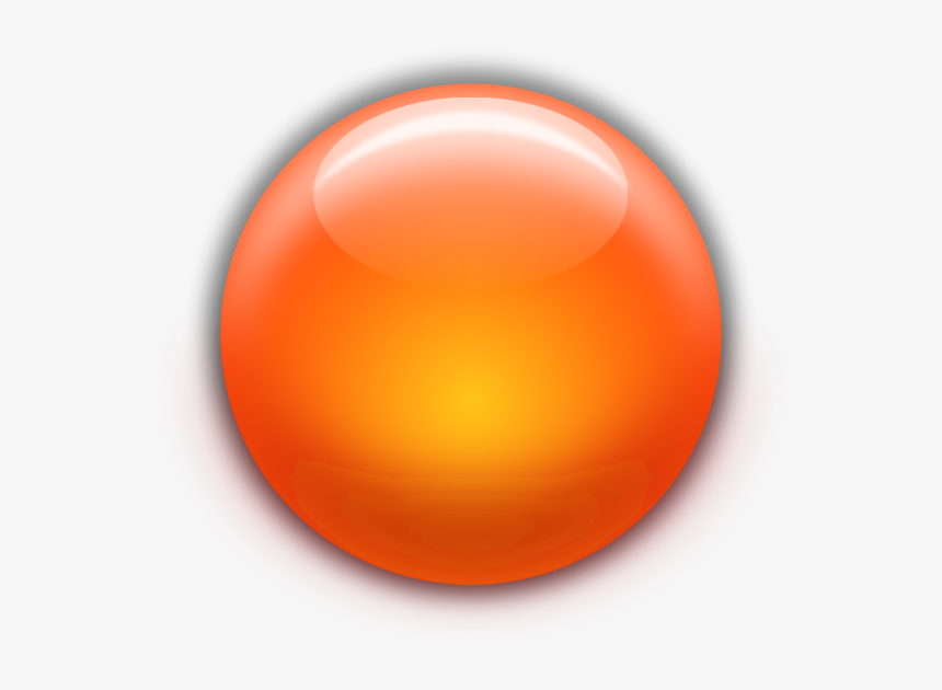 Orange Jewel - Circulo 3d Png, Transparent Png, Free Download