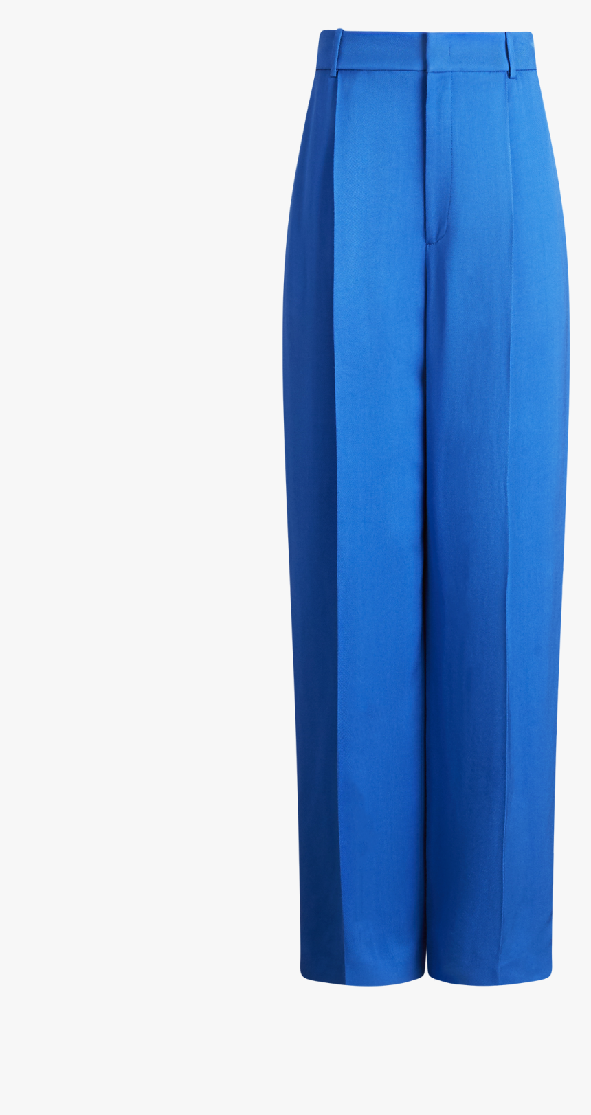 Joseph, Quarius Liquid Twill Trousers, In Plastic Blue - Skirt, HD Png Download, Free Download