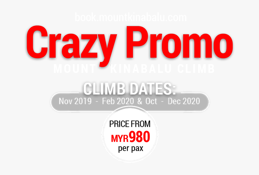 Mount Kinabalu Crazy Promo 2019 - Occult Colin Wilson, HD Png Download, Free Download