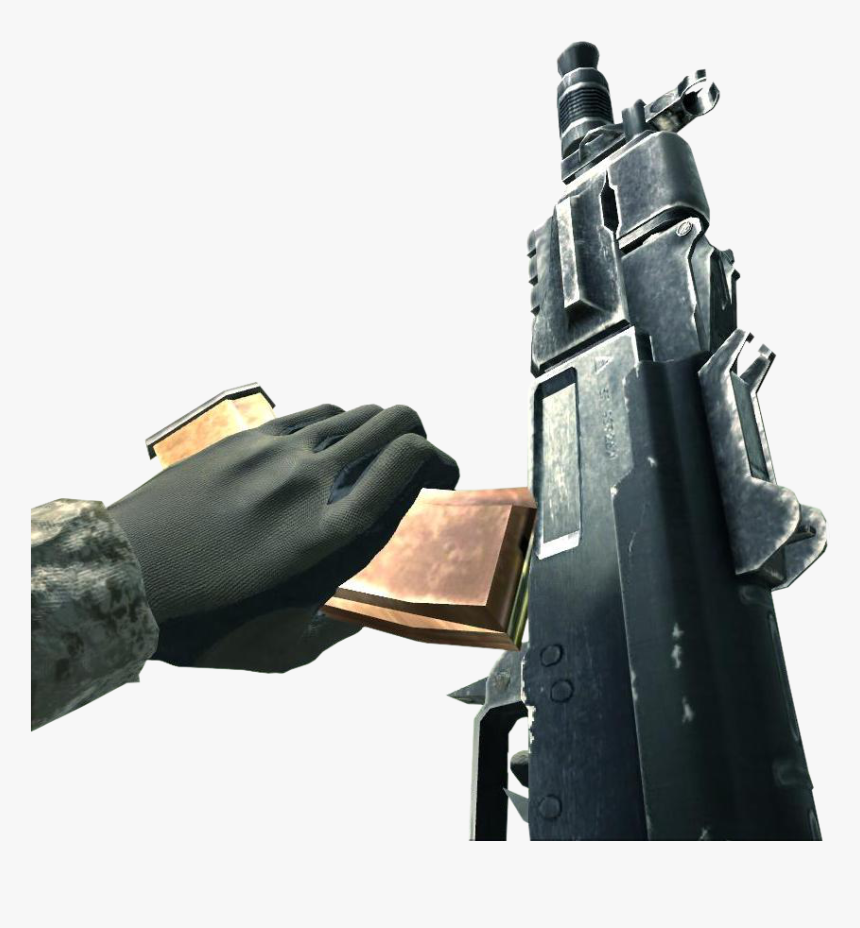 Transparent Bo2 Gun Png - Ak74u Cod4, Png Download, Free Download