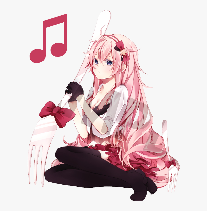 Hair,hime Cut - Love Trial Luka Miku, HD Png Download, Free Download