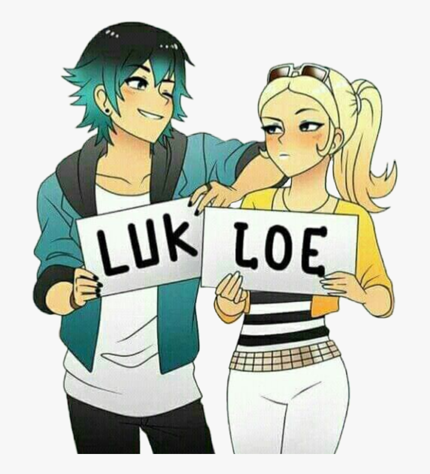 #chloe #luka #miraculous #miraculousladybug #lukloe - Chloe And Luka Miraculous Ladybug, HD Png Download, Free Download