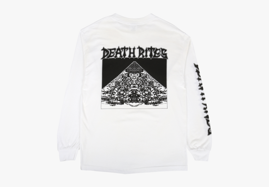 Curse Of The Pharaohs L/s T-shirt White - Long-sleeved T-shirt, HD Png Download, Free Download