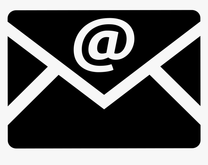 Transparent Background Black Email Icon - Rwanda 24
