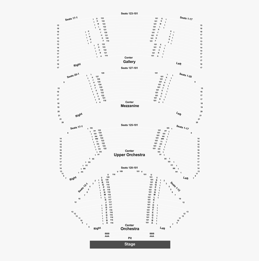 Sarofim Hall Seating Chart, HD Png Download kindpng