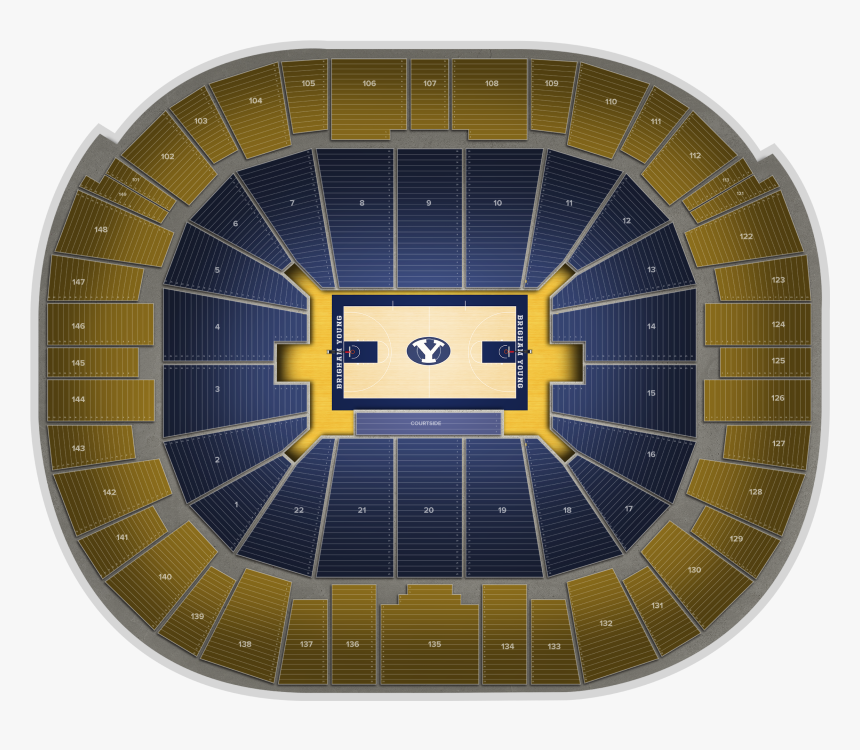 Santa Clara Basketball At Byu Basketball At Marriott - Circle, HD Png Download, Free Download