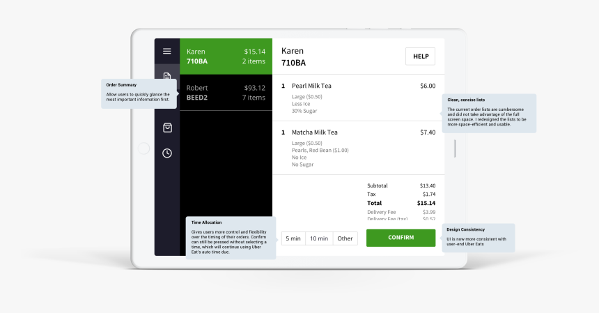 Uber Eats Restaurant Panel, HD Png Download, Free Download