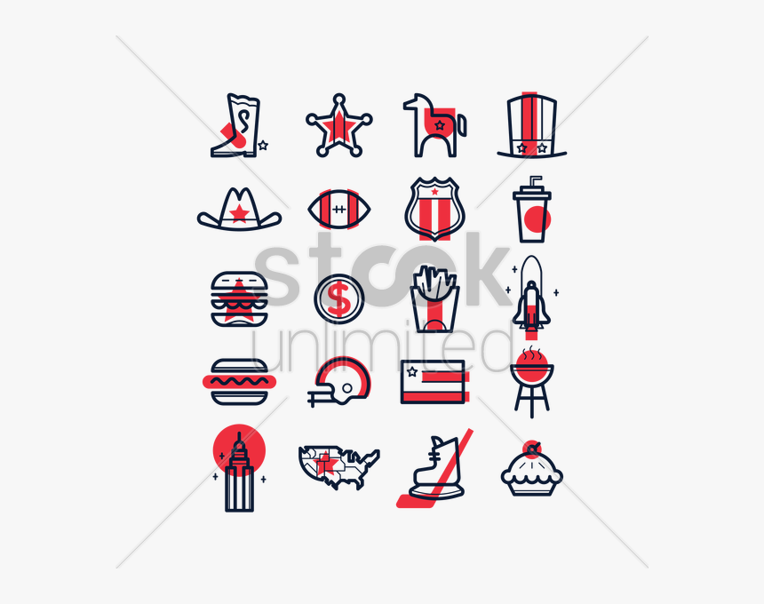 Transparent American Culture Clipart - American Culture Icon, HD Png Download, Free Download