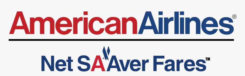 American Airlines Net Saaver Fares Logo Png Transparent - American Airlines, Png Download, Free Download