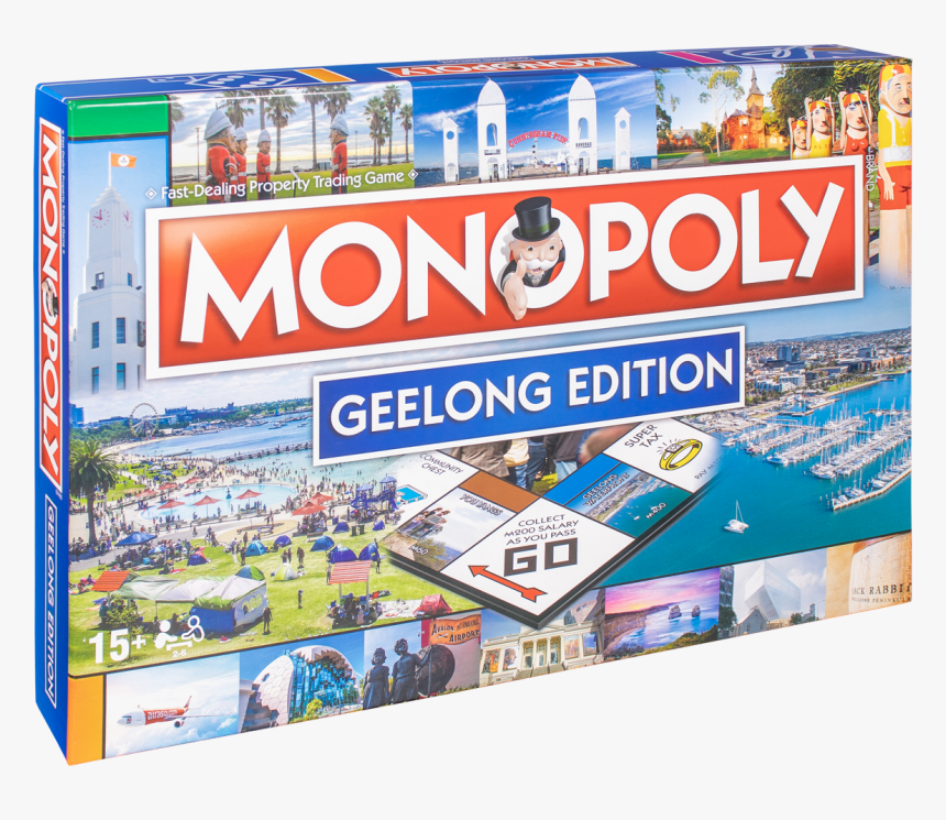 Geelong Edition Board Game - Gra Monopoly Wrocławskie Krasnale, HD Png Download, Free Download