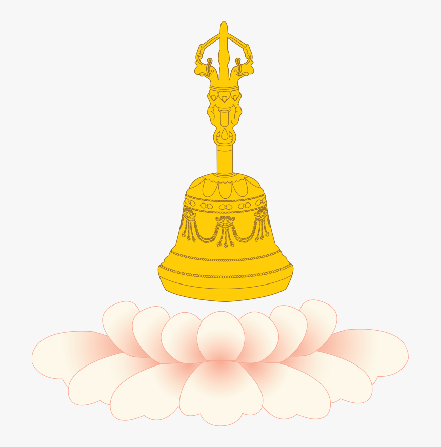 Dharmachakra With Lotus Flower, HD Png Download, Free Download