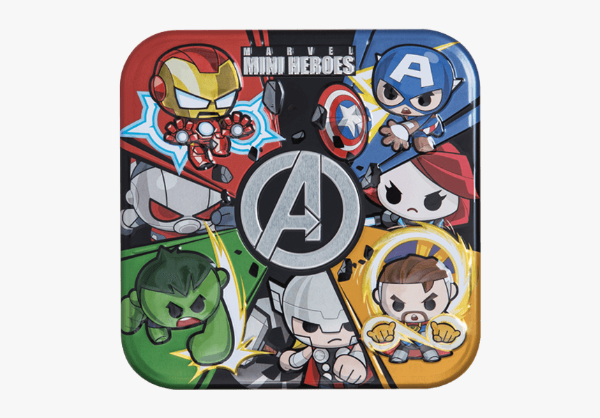 Marvel Mini Heroes Mooncake, HD Png Download, Free Download