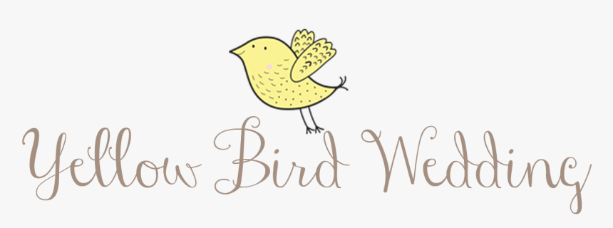 Yellow Bird Wedding - Cartoon, HD Png Download, Free Download