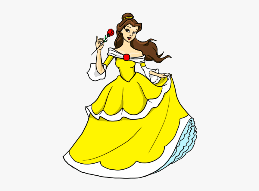 How To Draw A Disney Princess Step By Step Cartoon Cartoon Character Drawing In Princess Hd Png Download Kindpng