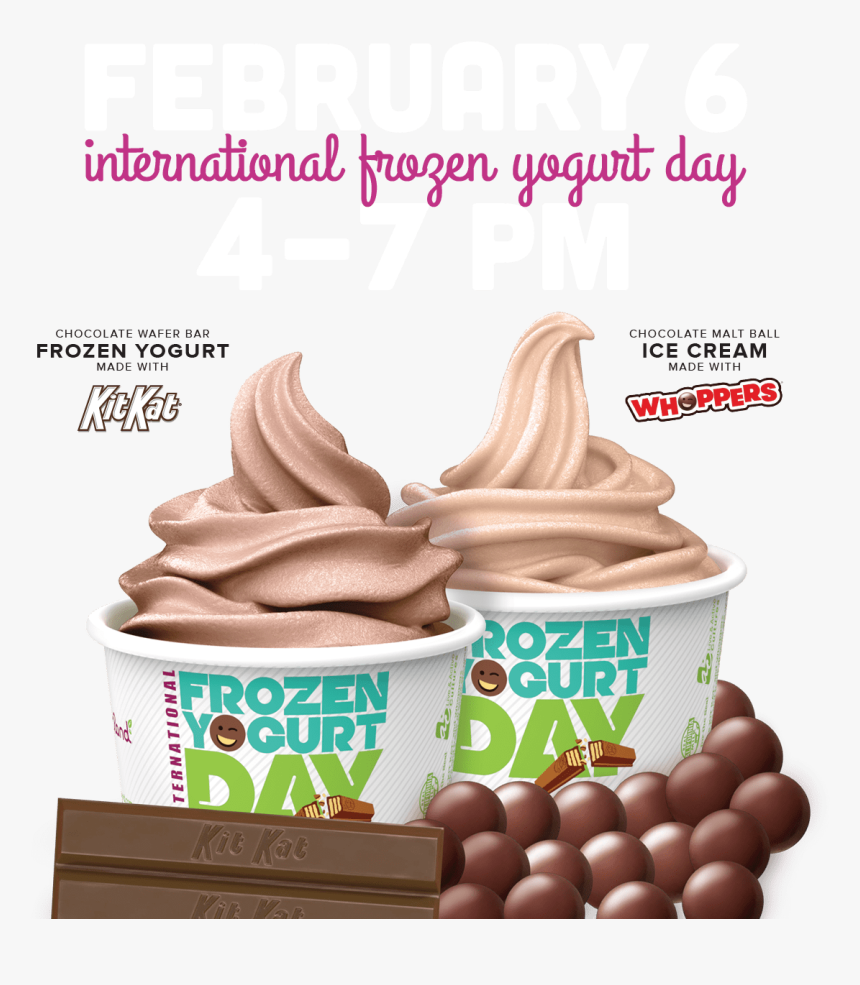 Yogurtland Free Yogurt Day 2018, HD Png Download kindpng