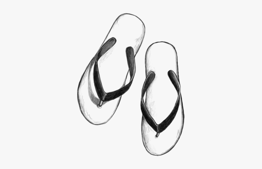 Sandal, Slippers, Beach, Summer, Slipper, Feet, Sandals - Flip-flops, HD Png Download, Free Download