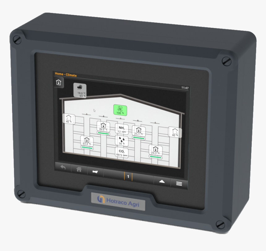 Poultry Computer For Broiler Cage Housing - Electronics, HD Png Download, Free Download