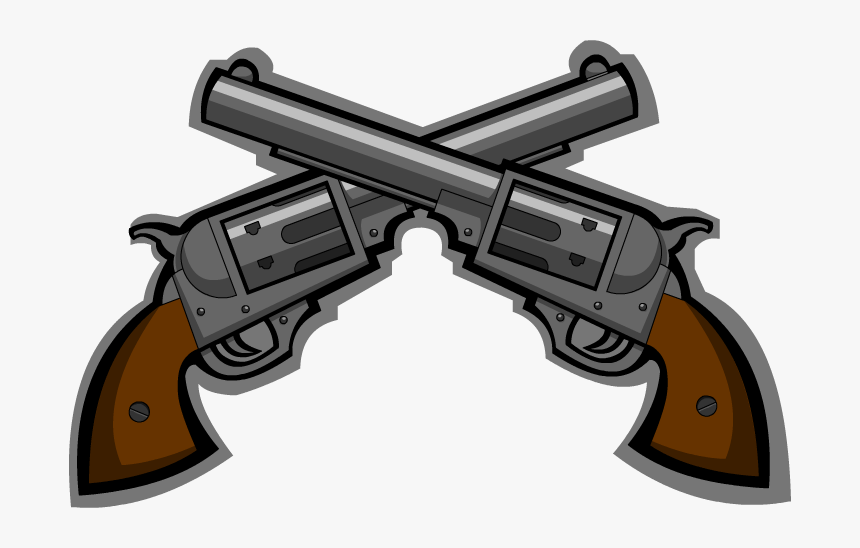 Guns By Jeffperryman On - Duel Gun Png, Transparent Png, Free Download