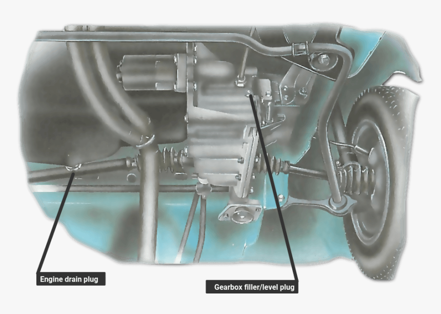 Layout Under A Transverse Engined Front Wheel Drive - Concept Car, HD Png Download, Free Download