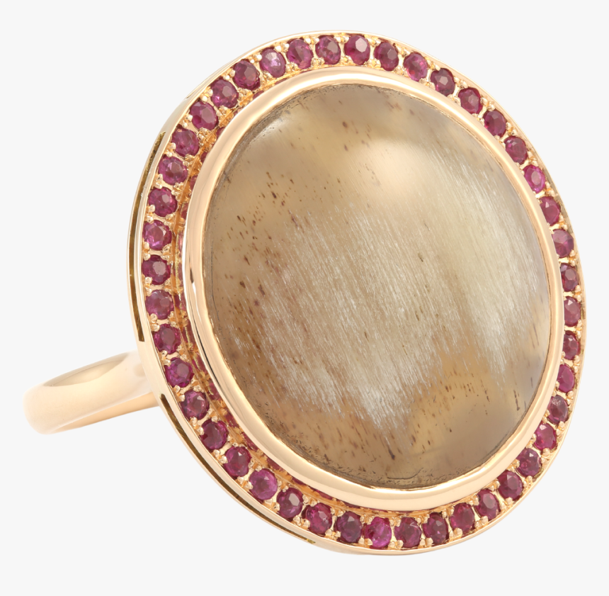 18kt Gold Ring With Little Pink Sapphires And Uphondo - Scouting, HD Png Download, Free Download