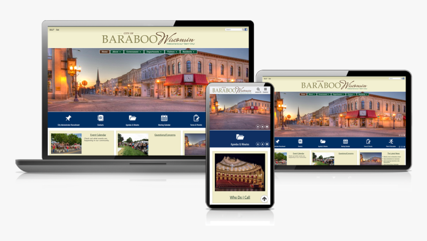 Baraboo Wisconsin Website - Website, HD Png Download, Free Download