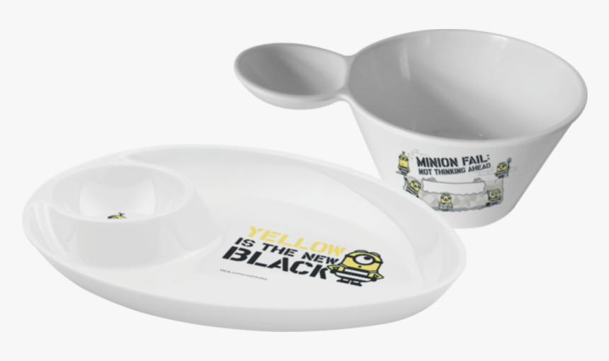 2 Pc Fries Bowl And Chip And Dip Set - Ceramic, HD Png Download, Free Download